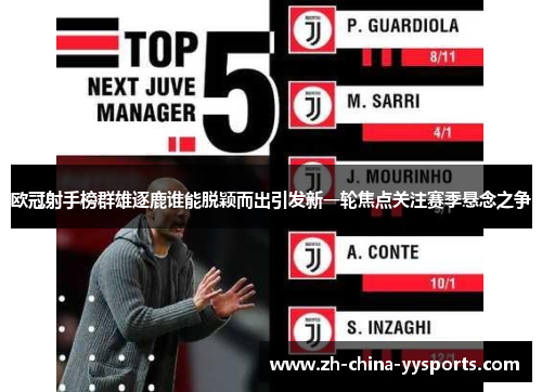 欧冠射手榜群雄逐鹿谁能脱颖而出引发新一轮焦点关注赛季悬念之争 欧冠射手榜群雄逐鹿谁能脱颖而出引发新一轮焦点关注赛季悬念之争