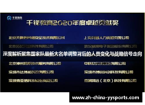 深度解析聚焦国家队最新大名单调整背后的人员变化与战略信号走向 深度解析聚焦国家队最新大名单调整背后的人员变化与战略信号走向