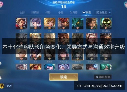 本土化阵容队长角色变化，领导方式与沟通效率升级